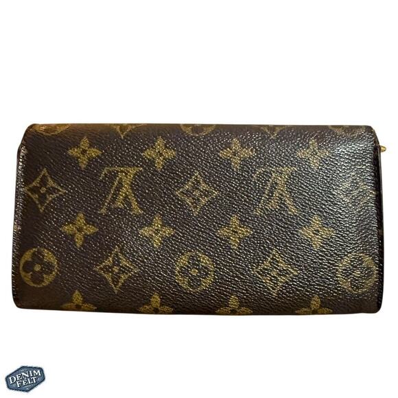 Louis Vuitton Monogram Canvas Sarah Long Wallet 👜 Classic Style | Iconic LV - Picture 2 of 14